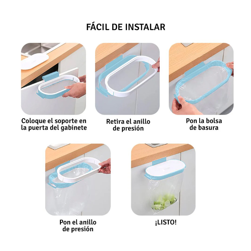 Miniatura 2 de Soporte Para Bolsa De Basura Colgante